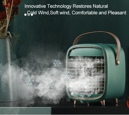 रिचार्जेबल बैटरी मिनी एयर कंडीशनर फैन 5V 1A पीसीबी छोटा यूएसबी डेस्क फैन