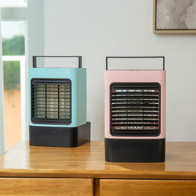 यूएसबी एयर कूलर फैन एलईडी लाइट होम ऑफिस बेडरूम