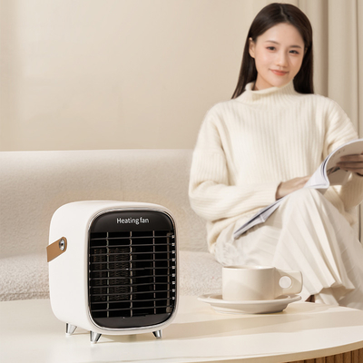 RoHS स्मॉल मिनी स्पेस हीटर फैन PTC एलिमेंट 600W - 900W इलेक्ट्रिक फास्ट हीटिंग