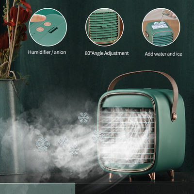 पोर्टेबल एयर कूलर फैन 3 स्पीड वाष्पीकरण कंडीशनर डेस्कटॉप शीतलन