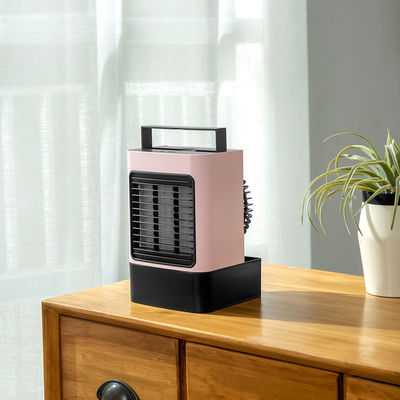 यूएसबी एयर कूलर फैन एलईडी लाइट होम ऑफिस बेडरूम