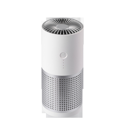 H13 Ionizer पोर्टेबल हेपा वायु शोधक Uv USB पोर्ट शांत छोटा कमरा कार क्लीनर