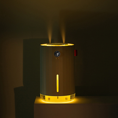 1.1L दो स्प्रे अल्ट्रासोनिक एयर Humidifier स्मार्ट मिनी पोर्टेबल लाइट के साथ
