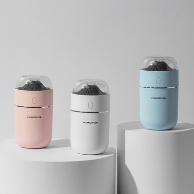छोटा ज्वालामुखी 320ml पोर्टेबल कूल मिस्ट ह्यूमिडिफ़ायर Whp Usb Air Purifier