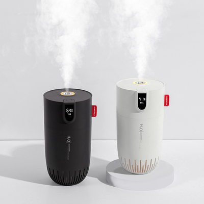 दोहरी स्प्रे पोर्टेबल रिचार्जेबल Humidifier 2000mAh यूएसबी कार चार्जर Humidifier